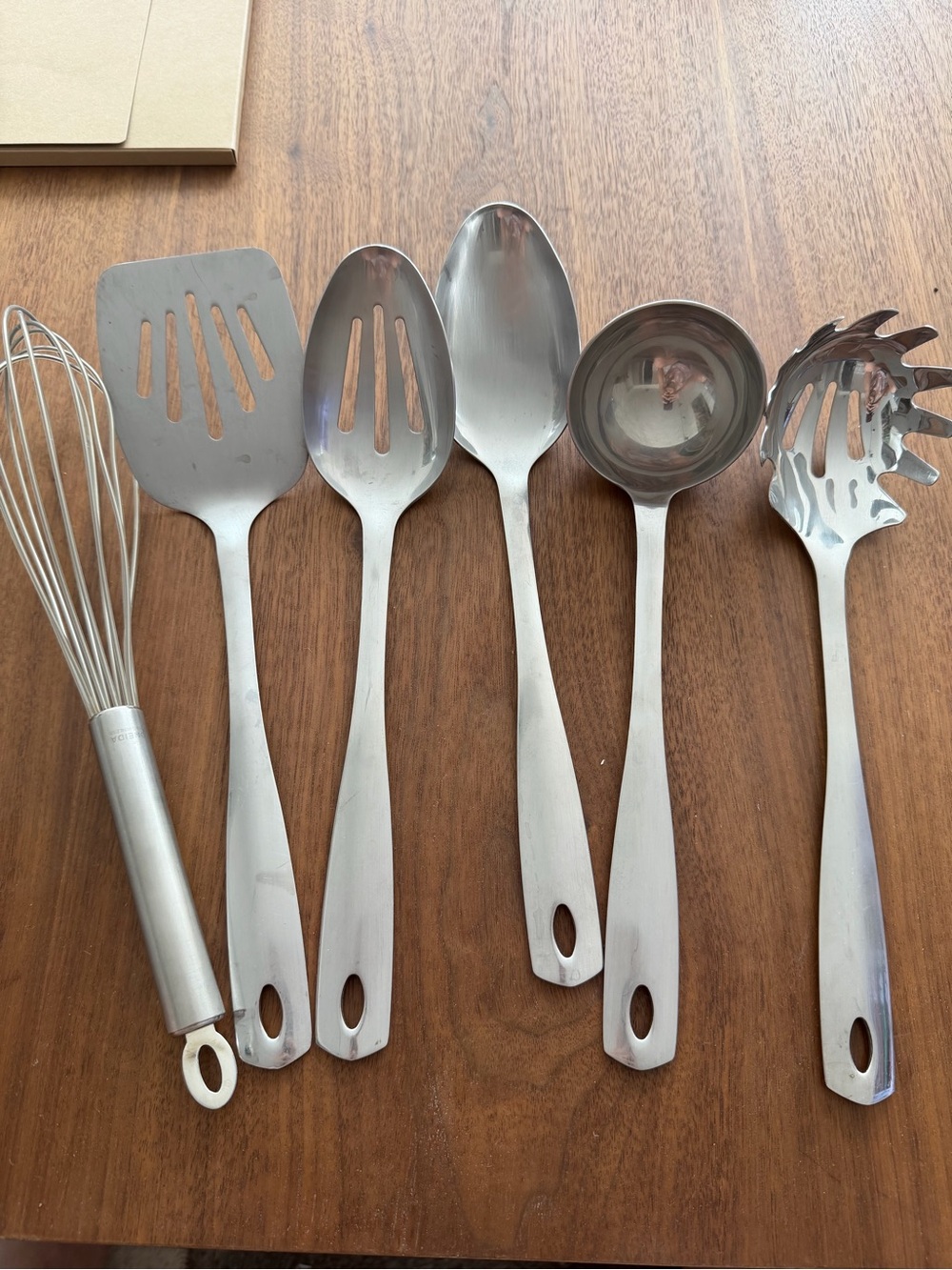 🗽Oneida Stainless Steel Kitchen Utensil Set - Silver